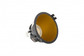 DK3026-BG Встраиваемый светильник, IP 20, 10 Вт, GU5.3, LED, черный/золотой, пластик в Глазове - glazov.ok-mebel.com | фото 4