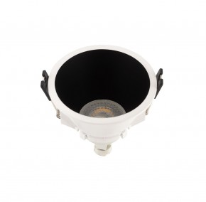DK3026-WB Встраиваемый светильник, IP 20, 10 Вт, GU5.3, LED, белый/черный, пластик в Глазове - glazov.ok-mebel.com | фото 2
