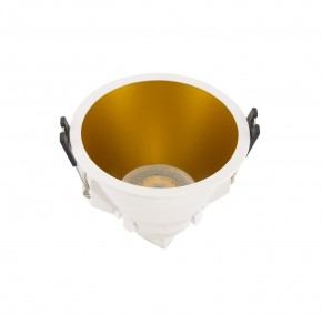 DK3026-WG Встраиваемый светильник, IP 20, 10 Вт, GU5.3, LED, белый/золотой, пластик в Глазове - glazov.ok-mebel.com | фото 2