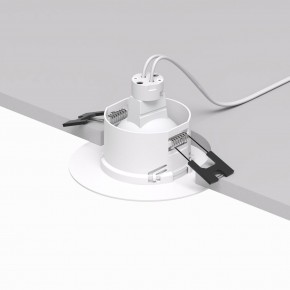 DK3028-WH Встраиваемый светильник, IP 20, 10 Вт, GU5.3, LED, белый, пластик в Глазове - glazov.ok-mebel.com | фото 3