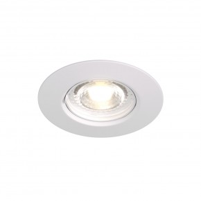 DK3028-WH Встраиваемый светильник, IP 20, 10 Вт, GU5.3, LED, белый, пластик в Глазове - glazov.ok-mebel.com | фото 5