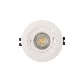 DK3029-WH Встраиваемый светильник, IP 20, 10 Вт, GU5.3, LED, белый, пластик в Глазове - glazov.ok-mebel.com | фото