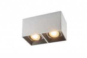 DK3035-WB Светильник накладной IP 20, 10 Вт, GU5.3, LED, белый/черный, пластик в Глазове - glazov.ok-mebel.com | фото