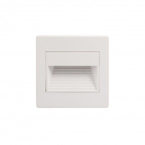 DK3050-WH Светильник встраиваемый в стену, IP 20, LED 3000, 1 Вт, белый, пластик в Глазове - glazov.ok-mebel.com | фото 3