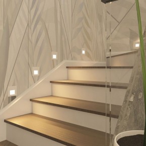 DK3050-WH Светильник встраиваемый в стену, IP 20, LED 3000, 1 Вт, белый, пластик в Глазове - glazov.ok-mebel.com | фото 9