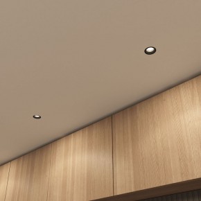 DK3055-BK Встраиваемый светильник, IP 20, 10 Вт, GU5.3, LED, черный, пластик в Глазове - glazov.ok-mebel.com | фото 4