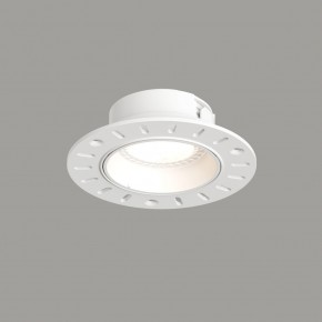 DK3055-WH Встраиваемый светильник, IP 20, 10 Вт, GU5.3, LED, белый, пластик в Глазове - glazov.ok-mebel.com | фото