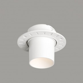 DK3057-WH Встраиваемый светильник под шпатлевку, IP20, до 15 Вт, LED, GU5,3, белый, пластик в Глазове - glazov.ok-mebel.com | фото