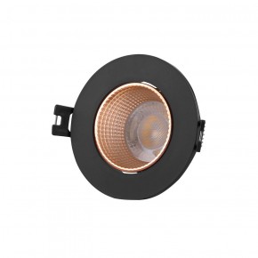DK3061-BBR Встраиваемый светильник, IP 20, 10 Вт, GU5.3, LED, черный/бронзовый, пластик в Глазове - glazov.ok-mebel.com | фото