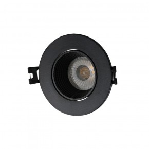 DK3061-BK Встраиваемый светильник, IP 20, 10 Вт, GU5.3, LED, черный/черный, пластик в Глазове - glazov.ok-mebel.com | фото