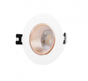 DK3061-WBR Встраиваемый светильник, IP 20, 10 Вт, GU5.3, LED, белый/бронзовый, пластик в Глазове - glazov.ok-mebel.com | фото
