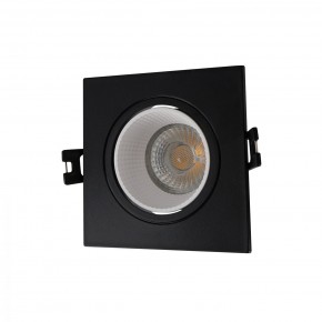 DK3071-BK+WH Встраиваемый светильник, IP 20, 10 Вт, GU5.3, LED, черный/белый, пластик в Глазове - glazov.ok-mebel.com | фото