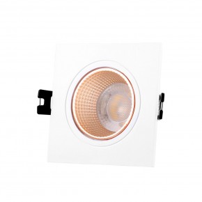 DK3071-WBR Встраиваемый светильник, IP 20, 10 Вт, GU5.3, LED, белый/бронзовый, пластик в Глазове - glazov.ok-mebel.com | фото