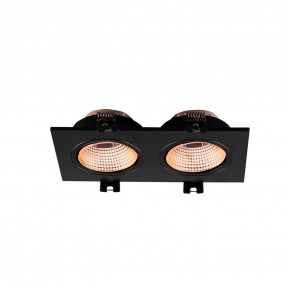 DK3072-BBR Встраиваемый светильник, IP 20, 10 Вт, GU5.3, LED, черный/бронзовый, пластик в Глазове - glazov.ok-mebel.com | фото 2