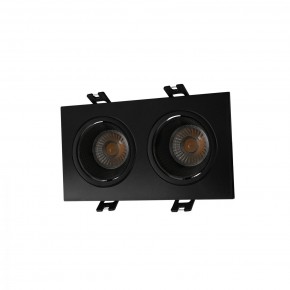 DK3072-BK Встраиваемый светильник, IP 20, 10 Вт, GU5.3, LED, черный/черный, пластик в Глазове - glazov.ok-mebel.com | фото