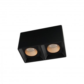 DK3085-BK+BR Светильник накладной IP 20, 10 Вт, GU5.3, LED, черный/бронзовый, пластик в Глазове - glazov.ok-mebel.com | фото