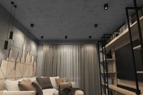 DK3090-BK+CH Светильник накладной IP 20, 10 Вт, GU5.3, LED, черный/хром, пластик в Глазове - glazov.ok-mebel.com | фото 2