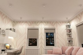 DK3090-WH+CH Светильник накладной IP 20, 10 Вт, GU5.3, LED, белый/хром, пластик в Глазове - glazov.ok-mebel.com | фото 2