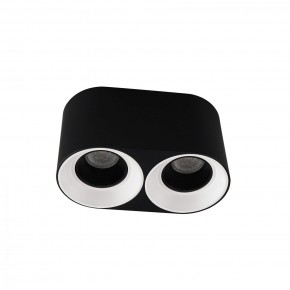 DK3096-BW+BK Светильник накладной IP 20, 10 Вт, GU5.3, LED, черно-белый/черный, пластик в Глазове - glazov.ok-mebel.com | фото