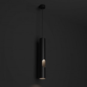 DK4045-BK Подвесной светильник, с декоративным вырезом, IP 20, до 15 Вт, LED, GU10, черный, алюминий в Глазове - glazov.ok-mebel.com | фото 2