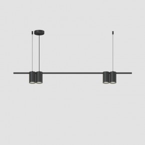DK4061-BK Подвесной светильник ORBIT, IP20, 4xGU10 LED до 15 Вт, черный матовый, алюминий в Глазове - glazov.ok-mebel.com | фото