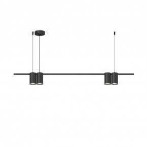 DK4061-BK Подвесной светильник ORBIT, IP20, 4xGU10 LED до 15 Вт, черный матовый, алюминий в Глазове - glazov.ok-mebel.com | фото 3