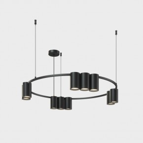 DK4065-BK Подвесной светильник ORBIT, IP20, 10xGU10 LED до 15 Вт, черный матовый, алюминий в Глазове - glazov.ok-mebel.com | фото