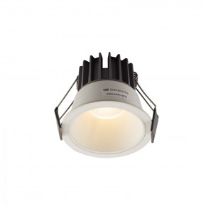 DK4400-WH Встраиваемый светильник, IP 20, 7 Вт, LED 3000, белый, алюминий в Глазове - glazov.ok-mebel.com | фото