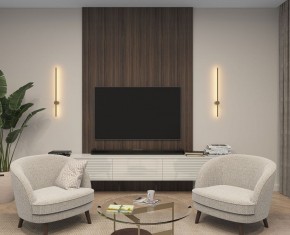 DK5012-SG Бра 800 мм, 3000К, IP20,7 Вт, матовое золото в Глазове - glazov.ok-mebel.com | фото 5