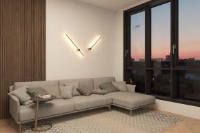 DK5012-SG Бра 800 мм, 3000К, IP20,7 Вт, матовое золото в Глазове - glazov.ok-mebel.com | фото 7