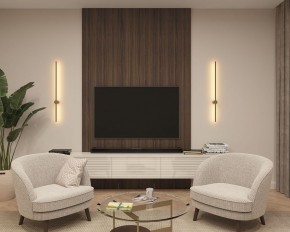DK5014-SG Бра 1000 мм, 3000К, IP20, 12 Вт, матовое золото в Глазове - glazov.ok-mebel.com | фото 5