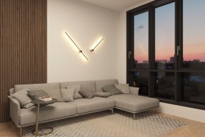 DK5014-SG Бра 1000 мм, 3000К, IP20, 12 Вт, матовое золото в Глазове - glazov.ok-mebel.com | фото 7