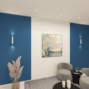 DK5022-WH Настенный светильник, IP20, до 15 Вт, LED, 2xGU10, белый, алюминий в Глазове - glazov.ok-mebel.com | фото 5