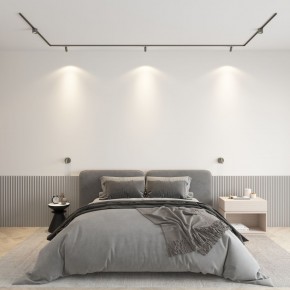 DK5072-DN Бра SHINE WALL со светодиодом, D104*H68, IP20, 3000К, 3W, RA?90, темный никель, алюминий в Глазове - glazov.ok-mebel.com | фото 4