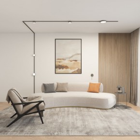 DK5072-DN Бра SHINE WALL со светодиодом, D104*H68, IP20, 3000К, 3W, RA?90, темный никель, алюминий в Глазове - glazov.ok-mebel.com | фото 5