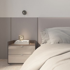 DK5072-DN Бра SHINE WALL со светодиодом, D104*H68, IP20, 3000К, 3W, RA?90, темный никель, алюминий в Глазове - glazov.ok-mebel.com | фото 9