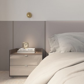 DK5072-SB Бра SHINE WALL со светодиодом, D104*H68, IP20, 3000К, 3W, RA?90, сатинированная латунь, алюминий в Глазове - glazov.ok-mebel.com | фото 9