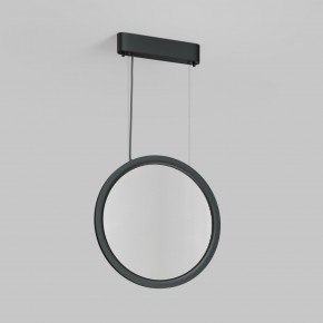 DK6604-BK Подвесной вертикальный светильник Veil со светодиодом H1500 d450 220V 36W 3000-6000K IP20 черный алюминий в Глазове - glazov.ok-mebel.com | фото 2