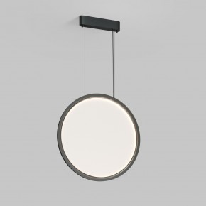 DK6606-BK Подвесной вертикальный светильник Veil со светодиодом H1700 d600 220V 48W 3000-6000K IP20 черный алюминий в Глазове - glazov.ok-mebel.com | фото 3