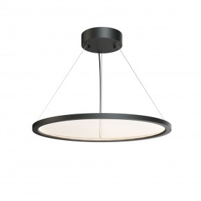 DK6616-BK Подвесной горизонтальный светильник Veil со светодиодом H900 d600 220V 48W 3000-6000K IP20 черный алюминий в Глазове - glazov.ok-mebel.com | фото 4