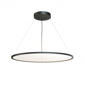 DK6620-BK Подвесной горизонтальный светильник Veil со светодиодом H900 d1000 220V 82W 3000-6000K IP20 черный алюминий в Глазове - glazov.ok-mebel.com | фото 4