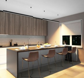 DK9123-BK Линейный светильник 30W 1250mm 3000K, черный в Глазове - glazov.ok-mebel.com | фото 7