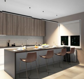 DK9124-BK Линейный светильник 30W 1250mm 4000K, черный в Глазове - glazov.ok-mebel.com | фото 4