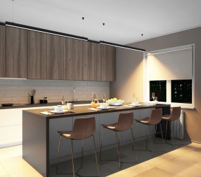 DK9153-BK Линейный светильник 42W 1500mm 3000K, черный в Глазове - glazov.ok-mebel.com | фото 7