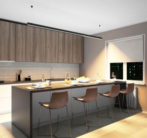 DK9253-BK Линейный светильник 62W 2500mm 3000K, черный в Глазове - glazov.ok-mebel.com | фото 5