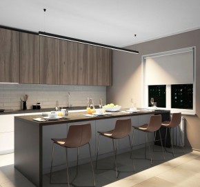 DK9254-BK Линейный светильник 62W 2500mm 4000K, черный в Глазове - glazov.ok-mebel.com | фото 5