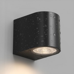 DK9790-BK Настенный уличный светильник NARVIK, IP44, GU10 LED, до 15 Вт, черный, алюминий в Глазове - glazov.ok-mebel.com | фото 3