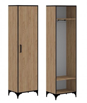 ЭНТЕР ЛОФТ Шкаф для одежды (Дуб Золотой) в Глазове - glazov.ok-mebel.com | фото