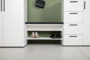 ЭЙР прихожая (модульная) Белый Шагрень в Глазове - glazov.ok-mebel.com | фото 23