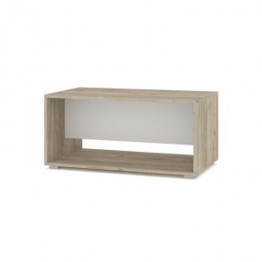 ФЛОРИДА Ф61 Стол журнальный (полка) дуб серый/белый в Глазове - glazov.ok-mebel.com | фото